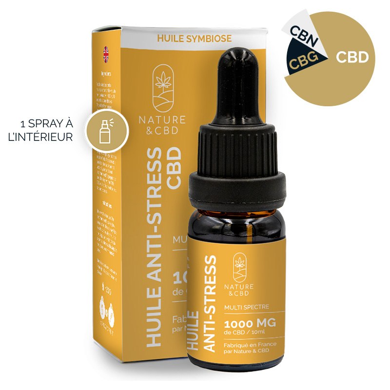 Huile Anti-Stress au CBD